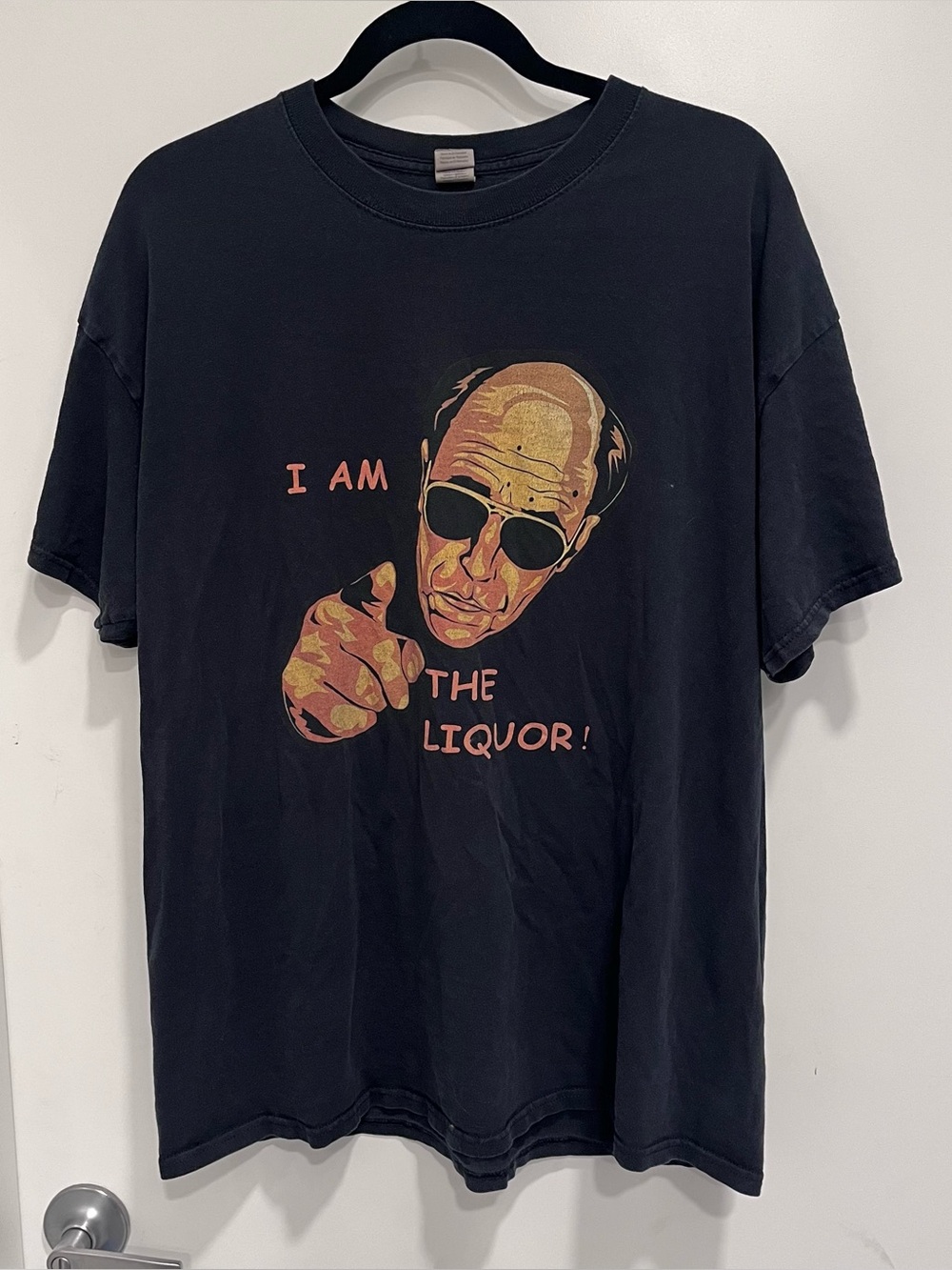 Trailer Park Boys Mr. Lahey Black Graphic Tee I Am The Liquor Gildan XL